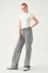 Füme Bol Paça Pantolon 1062