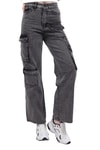 Füme Kargo Cep Detay Jean 13100