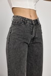 Füme Paça Püskül Detay Jean 11020