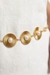 Gold 462 İnci Metal Zincir 462