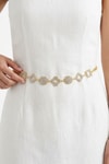 Gold Yonca Zincirli Kemer 457