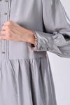 Gri Bebe Yaka Tunik 4069A
