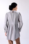 Gri Bebe Yaka Tunik 4069A