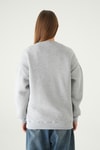 Gri California Baskılı Sweat 1403