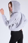 Gri Oversize Fermuarlı Sweat 8125M