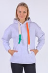 Gri Renkli İpli Kapüşonlu Sweat 9173M