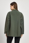 Haki Cep Detay Kimono 4194A