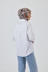 Haki Desenli Eşarp 3005