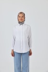 Haki Desenli Eşarp 3005