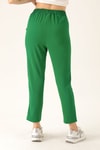 Havuç Bayan Pantolon - 6530A Benetton Yeşili
