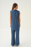 İndigo 3'lü Kimono Takım 4018A