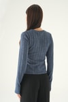 İndigo Bisiklet Yaka Bluz 8268A