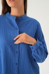 İndigo Hakim Yaka Tunik 4172A