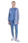 İndigo İki Renk Tunik 18638