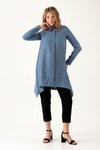 İndigo Kolye Detay Tunik 6748A