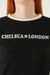 Kadın Body-Chelsea London Baskılı Badi 8341A Siyah -rulem