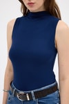 Kadın Body-Laci Kadın Kolsuz Yüksek Yaka Body 8155A-rulem