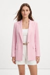 Kadın Ceket-Cep Detay Ceket 6023-3 Pembe -rulem
