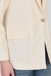 Kadın Ceket-Natural Keten Görünümlü %100 Pamuk Astarlı Blazer Ceket 6023-3-rulem