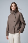 Kadın Dış Giyim-Kadın Kaban-Oversize Kaşe Kaban 2013 Vizon-rulem