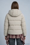 Kadın Dış Giyim-Kadın Mont-Kapüşonlu Mont 8002 Taş-rulem