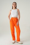 Kadın Eşofman-Bel Bağcıklı Eşofman 1600 Orange -rulem