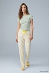 Kadın Ev Giyim-Kadın Pijama Alt-Limon Desen Pijama 4557 Laci-rulem
