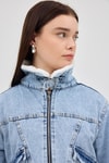 Kadın Jean Ceket-Buzkar İçi Kürklü Crop Jean Kadın Ceket 6010-rulem