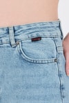 Kadın Jean Pantolon-Buzkar Yüksek Bel Mom Fit Jean Pantolon 1050-rulem
