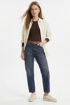 Kadın Jean Pantolon-Kemerli Boyfriend Jean 3154 Tint Kahve -rulem