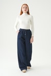 Kadın Jean Pantolon-Lastikli Kot Jean 6241 Laci -rulem