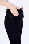 Kadın Jean Pantolon-Yüksek Bel Mom Jean 11121 Siyah -rulem