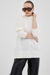 Kadın Kazak-Natural Oversize Bisiklet Yaka Kadın Kazak 2345-rulem
