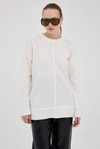 Kadın Kazak-Natural Oversize Bisiklet Yaka Kadın Kazak 2345-rulem