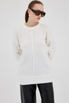 Kadın Kazak-Natural Oversize Bisiklet Yaka Kadın Kazak 2345-rulem