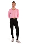 Kadın Kazak-Polo Yaka Yumoş Kazak 6621 Pembe -rulem