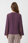 Kadın Kimono-Geniş Kollu Yandan Bağlamalı Broşlu Kimono 6085 Bordo -rulem