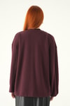 Kadın Kimono-Önden Kemerli Kimono 3123A Mürdüm -rulem