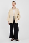 Kadın Kimono-Taş %100 Pamuk Ceplİ Müslin Kimono 8065A-rulem