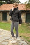 Kadın Mont-Şişme Mont 3005 Siyah -rulem