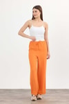 Kadın Pantolon-Bol Paça Pantolon 4327A Orange -rulem