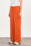 Kadın Pantolon-Bol Paça Pantolon 4327A Koyu Orange -rulem