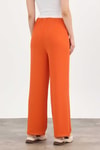 Kadın Pantolon-Bol Paça Pantolon 4327A Koyu Orange -rulem