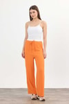 Kadın Pantolon-Bol Paça Pantolon 4327A Orange -rulem
