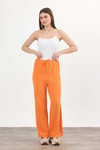 Kadın Pantolon-Bol Paça Pantolon 4327A Orange -rulem