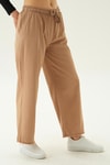 Kadın Pantolon-Bol Paça Pantolon 4760 Camel -rulem