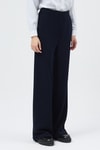 Kadın Pantolon-Lacivert Geniş Paça Kadın Pantolon 5012-rulem