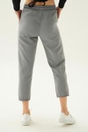 Kadın Pantolon-Paça Püskül Pantolon 4228 Gri -rulem