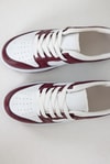 Kadın Spor Ayakkabı-Sneaker-Bordo Spor Ayakkabı 8585-rulem