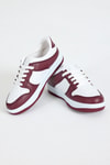 Kadın Spor Ayakkabı-Sneaker-Bordo Spor Ayakkabı 8585-rulem